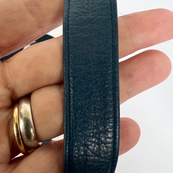 Rare Vintage 70’s Tiffany & Co. Designer Sterling Silver and Leather Snake Belt - Picture 4 of 8